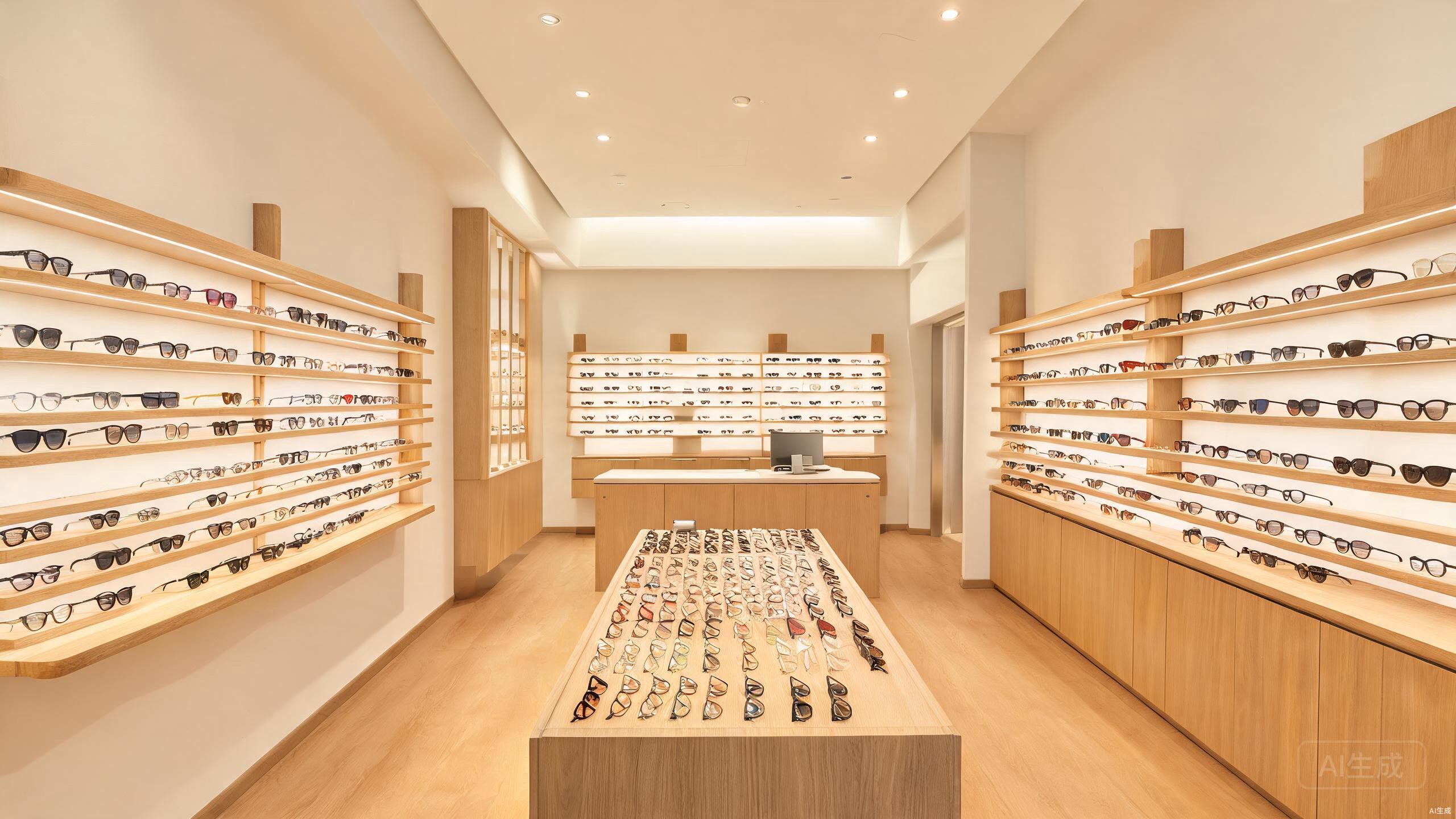 门店镜架展示墙